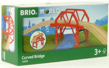Игровой набор Brio Изогнутый мост,4 дет.,58х15х11см,кор.