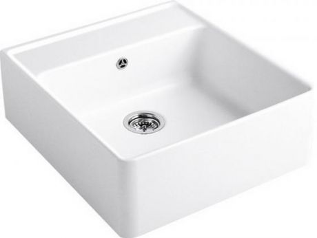 Мойка Villeroy & Boch Single-bowl sink 595 x 220 x 630 mm R1 White Alpin CeramicPlus 632061R1