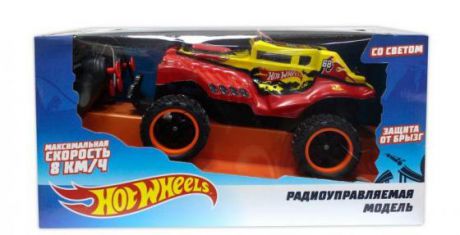 Hot Wheels багги бигвил на р/у, со светом, мягкий съёмный корпус, защита от влаги, скорость 8км/ч, с 8887856109864