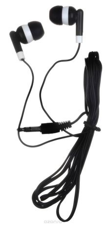 Наушники OLTO VS-840 black Проводные / Внутриканальные / Черный / 20 Гц - 20 кГц / 112 дБ / Mini-jack / 3.5 мм