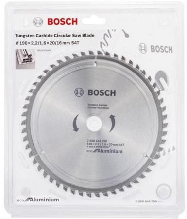 Пильный диск Bosch ECO ALU/Multi 190x20/16-54T 2608644390