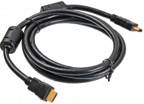 Кабель HDMI 1.8м Buro черный HDMI-19M/19M-1.8M-MG