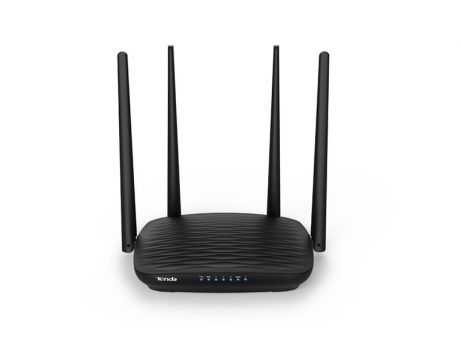 Маршрутизатор Tenda AC5 1200Mbps 11AC wave2 Router, MU-MIMO,1Ghz CPU,4X5dbi Antennas, 1X100Mbps WAN, 3x100Mbps LAN,WiFi On/Off Switch, Universal Rep