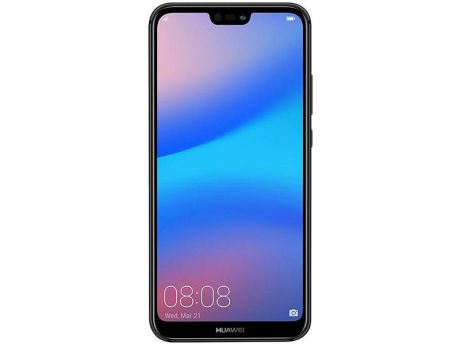 Смартфон Huawei P20 Lite (ANE-LX1) Black Kirin 659(2.36GHz)/4GB/64GB/5.84" 2280x1080/2 Sim/3G/LTE/BT/Wi-Fi/16Mp+2Mp/16Mp/GPS/Glonas/Android 8.0