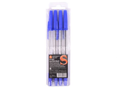 Набор шариковых ручек SPONSOR SBP050/4-1 4 шт синий 0.7 мм SBP050/4-1