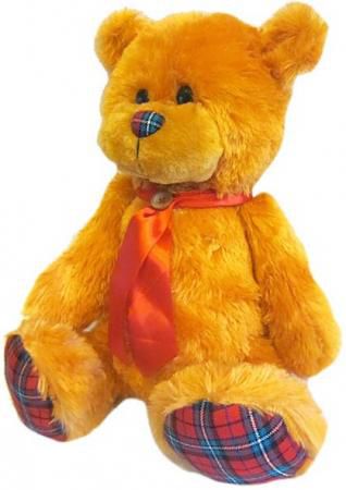 Мягкая игрушка медведь Волшебный мир Мишка Лапочка 45 см рыжий искусственный мех текстиль 7С-1413-Р
