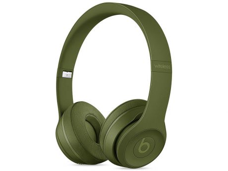 Гарнитура Apple Beats Solo3 зеленый Беспроводные, проводные / Накладные с микрофоном / Зеленый / Одностороннее / до 40 ч / Bluetooth, Mini-jack / 3.5 мм