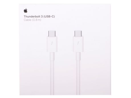 Кабель Apple Thunderbolt 3 (USB-C) 0.8м MQ4H2ZM/A