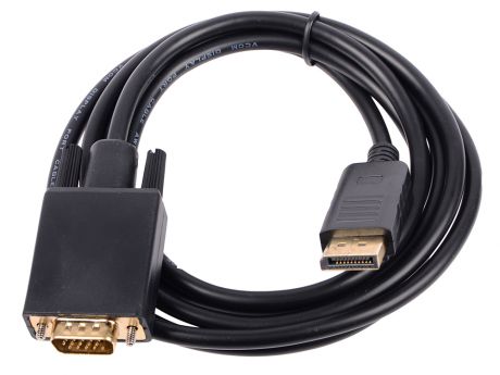 Кабель-переходник DisplayPort --) VGA_M/M 1,8м VCOM (CG607-1.8M)