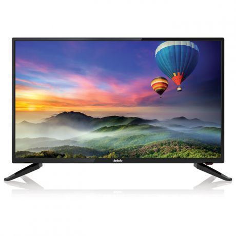 Телевизор BBK 32LEM-1056/TS2C LED 32" Black, 16:9, 1366x768, 5000:1, 250 кд/м2, USB, VGA, HDMI, DVB-T, T2, C, S, S2