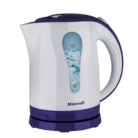 Чайник Maxwell MW-1096 (VT) фиолетовый 2200 Вт, 1.7 л, пластик
