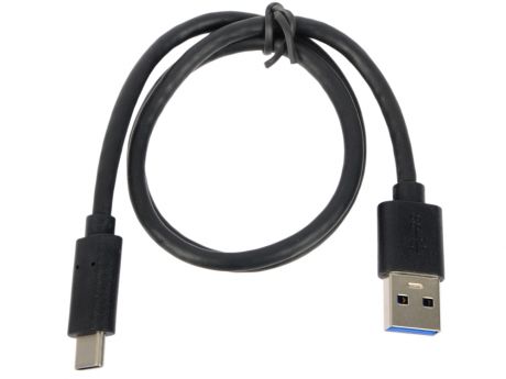 Кабель ORIENT UC-305 USB 3.0 Type-C, Am - Cm (24pin), 0.5 м, черный
