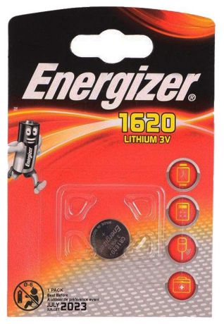 ENERGIZER Батарейка Lithium CR1620 PIP 1шт