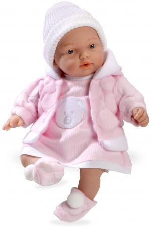 Arias ELEGANCE 28 CM HANNE кукла с мягк.телом+винил, розовый костюм