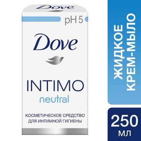 DOVE Средство косметическое для интимной гигиены Intimo Neutral 250мл