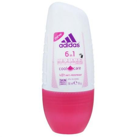 Adidas 6in1 дезодорант- антиперспирант ролик 6 в 1 для женщин 50мл