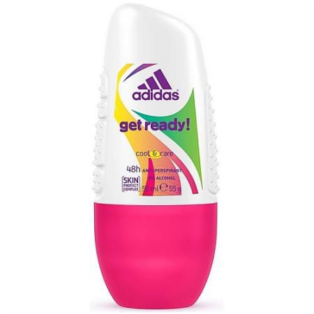 Adidas Get ready! дезодорант- антиперспирант ролик для женщин 50мл