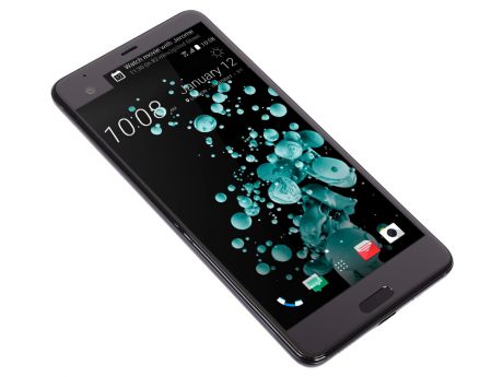 Смартфон HTC U Ultra Brilliant Black Qualcomm Snapdragon 821/4 Гб/128 Гб/.7" 2560x1440/12Mp+16Mp/DualSim/3G/LTE/BT/Android 7.0