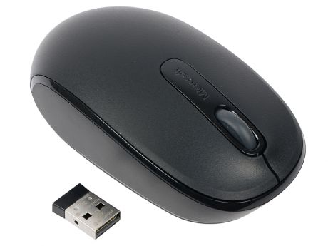 Мышь беспроводная Microsoft Wireless Mobile 1850 чёрный USB 7MM-00002