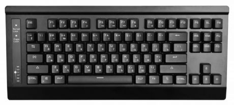 Клавиатура Oklick 910G V2 IRON EDGE черный USB Multimedia Gamer