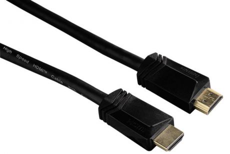 Кабель HDMI 3.0м Hama High Speed позолоченные контакты черный 122105