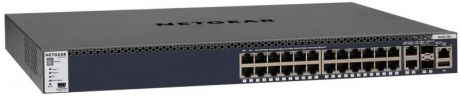 Коммутатор NetGear GSM4328PA-100NES управляемый 24 порта