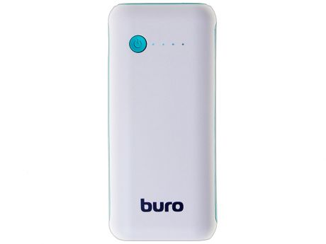 Портативное зарядное устройство Buro RC-5000WB 5000мАч белый/голубой