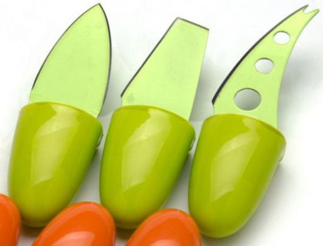 Набор ножей Mayer&Boch МВ-24188 3 предмета для сыра зеленый
