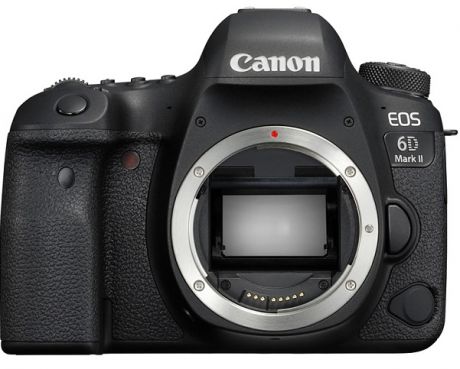 Зеркальный фотоаппарат Canon EOS 6D MARK II Body Black 26.2 Mp, Full Frame / max 6240x4160 / Wi-Fi / поворотный экран 3" / 765 г