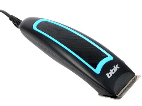 Машинка для стрижки волос BBK BHK105 чёрный/голубой