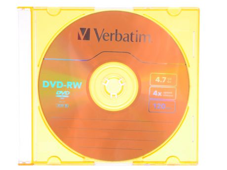 DVD-RW Verbatim 4.7Gb 4x Slim Color