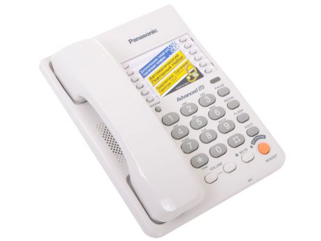 Телефон Panasonic KX-TS2363RUW (Спикер, автодозвон, память 10+20)