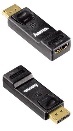 Адаптер DisplayPort - HDMI (m-f), позолоченные контакты H-54586