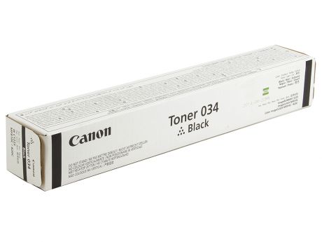 Тонер Canon C-EXV034 BK для iR C1225/iF. Чёрный. 12 000 страниц.