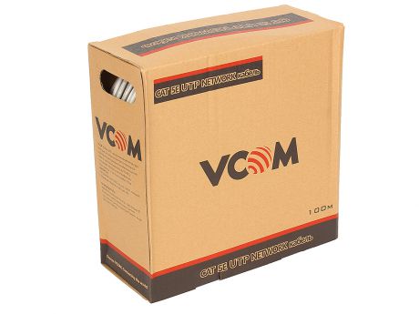 Кабель VCOM UTP 4пары кат.5е (бухта 100м) p/n: VNC1000