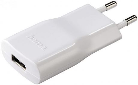Сетевое зарядное устройство Hama H-14133 2.1A USB белый