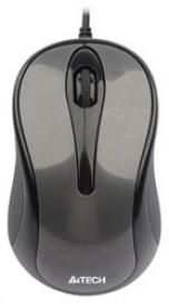 Мышь A4-Tech N-360-1 USB (GLOSS.GRAY)
