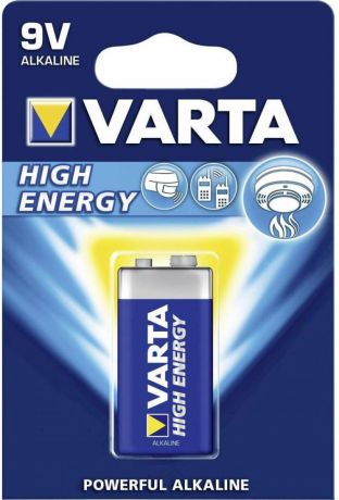 Батарейка Varta High Energy 6LR61 1 шт