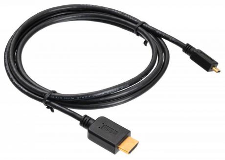 Кабель HDMI - microHDMI 1.8м Buro MICROHDMI-HDMI-1.8 черный