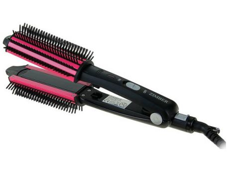 Выпрямитель волос Zimber ZM-10871 чёрный розовый