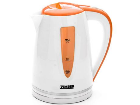 Чайник Zimber ZM-10852 2200 Вт 1.7 л пластик белый