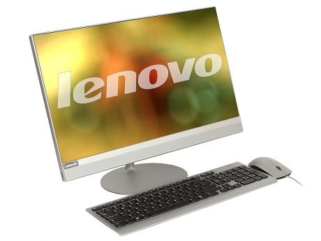 Моноблок Lenovo IdeaCentre AIO 520-22IKL (F0D4004NRK) i3-7100T (3.4)/4GB/1TB/21.5" 1920x1080/AMD 530 2GB/DVD-RW/BT/WiFi/Win10/Silver