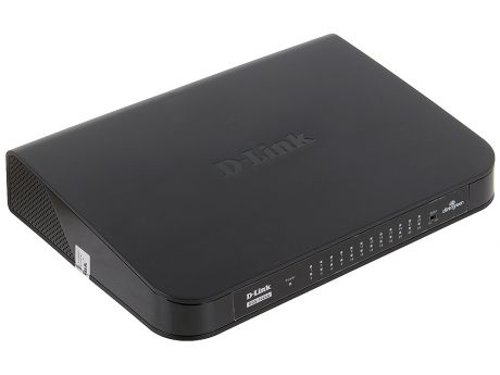 Коммутатор D-Link DGS-1024A/A1A Неуправляемый коммутатор с 24 портами 10/100/1000Base-T и функцией энергосбережения