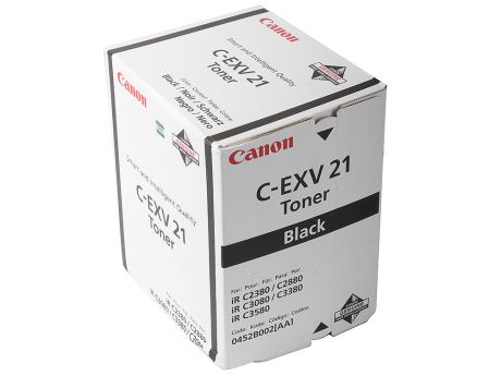 Тонер-картридж Canon C-EXV21Bk для iR C2880/ iR C2880i/ iR C3380 / iR C3380i. Чёрный. 26000 страниц.
