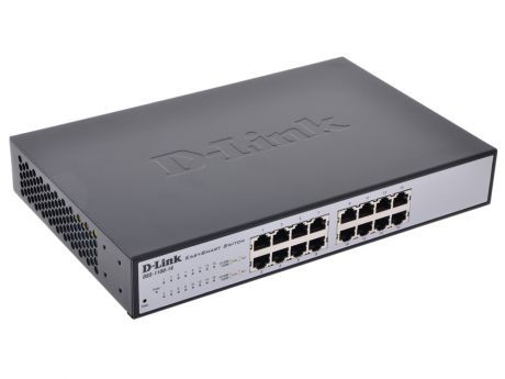 Коммутатор D-Link DGS-1100-16/A1A Управляемый компактный коммутатор EasySmart с 16 портами