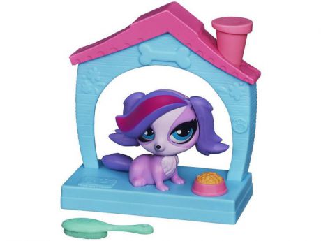 Игровой набор Hasbro Littlest Pet Shop Зверюшка с волшебным механизмом 4 предмета А5130