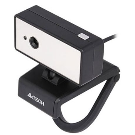 Интернет Камера A4Tech PK-760E, разрешение до 5млн. пикселей, USB 2.0, крепление для ноутбука+LCD, черная