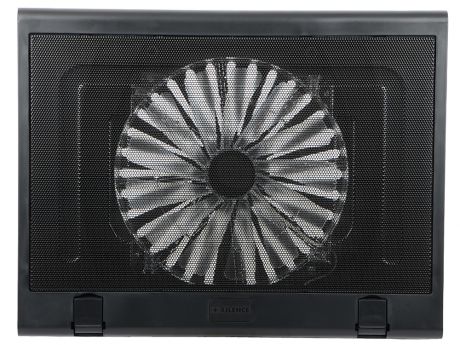 Теплоотводящая подставка под ноутбук Xilence M600 (COO-XPLP-M600.B) 15"/2xUSB/1x200mm FAN/Metal+Plastic/Black