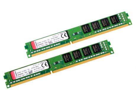 Оперативная память 8Gb (2x4Gb) PC3-12800 1600MHz DDR3 DIMM Kingston KVR16N11S8K2/8
