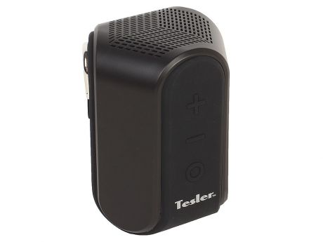 Портативная акустическая система TESLER PSS-222 Черный, Bluetooth, Аккумулятор 3,7В 800МАч, Водозащита IPX5